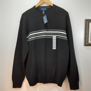 John Ashford Mens Pullover Cotton Sweater Sz Med .